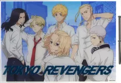 【中古】アクリルスタンド・アクリルパネル 集合 A3アクリルボード 「東京リベンジャーズ チャレンジ!缶バッジコレクション School Days」 ラスト賞