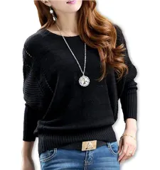 スプリング オータム 春秋 セーター リブニット メッシュ プルオーバー