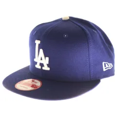 NEW ERA (ニューエラ) 9FIFTY Los Angeles Dodgers ナインフィフティー ロサンゼルスドジャース 6パネル スナップバック ベースボールキャップ 帽子 ブルー