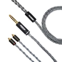 NOBUNAGA Labs 雎鳩 (みさご)【4.4mm5極バランス/SENNHEISER専用MMCX】銅銀合金導体リケーブル NLC-MSG