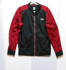 XL THE NORTH FACE(ザノースフェイス) トレーナー ブルゾン ブラックレッド 120