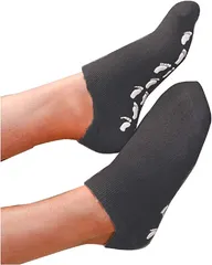 S&E かかと 靴下 保湿 ソックス 天然素材 ゲル付き 滑り止め 足裏 足の甲 ひび割れ かかと靴下 男女兼用 レディース メンズ 角質取り ホホバオイル(マルチカラー)