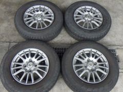 2310-536　weds G.Mach　アルミホイール＆ラジアルタイヤ　165/80R13 90/88N LT　2021年　4本セット
