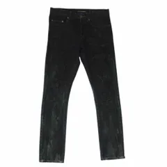 Saint Laurent Paris エディ期 デストロイ　コーティング ブランド古着】デストロイスキニーデニムパンツ（デニムパンツ