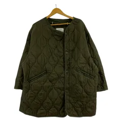 FREAK'S STORE フリークスストア キルティングジャケット sizeF/カーキ