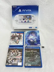 ◇ SONY PSVITA PCH-2000 ホワイト メモリーカード32G ソフト4本 付き