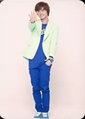 【中古】コレクションカード(男性) TEEN TOP/C.A.P(キャップ)/全身・衣装黄緑・青・右手パー/「TEENTOP No.1 Asia Tour in Japan」公式トレーディングカード