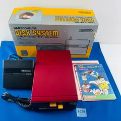 ◇F202【動作OK 美品】Nintendo FAMILY COMPUTER DISK SYSTEM HVC-022 任天堂 ニンテンドー ファミリーコンピュータ ファミコン ディスクシステム ディスクドライブ RAMアダプタ AF延長コード 箱あり