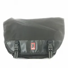 クローム CHROME MESSENGER BAG メッセンジャーバッグ ボディバッグ ウエストバッグ ロゴ ナイロン キャンバス 切替 黒 ブラック /BB ■OFのサムネイル