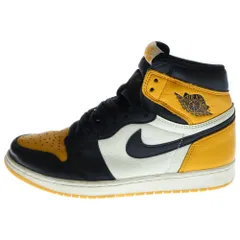 NIKE (ナイキ) AIR JORDAN 1 RETRO HIGH OG TAXI エア ジョーダン 1 レトロ タクシー ハイカットスニーカー イエロー/ブラック US10/28cm 555088-711