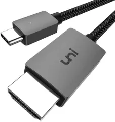 uni USB C - HDMIケーブル 3フィート 4K @30Hz USB Type C - HDMIケーブル ホームオフィス用