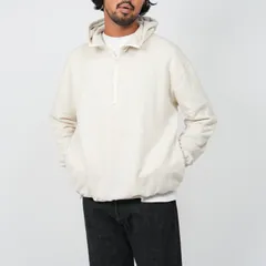 OVY French Terry Half Zip Hoodie (oatmeal) L オヴィー フレンチ