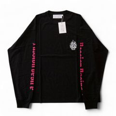 el conductorH コンダクター コットン L/S Tシャツ CHAIN ブラック