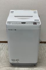 SHARP 洗濯乾燥機 ES-TX5F-S 5.5kg 2022年製　シャープ　洗濯機　(担当　水谷)