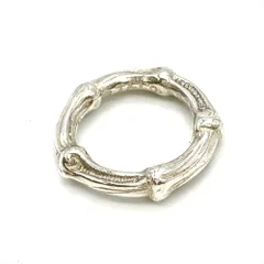 ●SALE★【ティファニー】バンブー　ボーン　骨　リング　１２号　2360 ☆美品☆【ティファニー】バンブー ボーン 骨 リング 12号