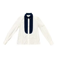 ☆EM0749 RED VALENTINO ビーズボタン ブラウス シャツのサムネイル