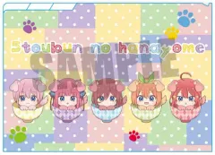 【中古】クリアファイル 集合(ヨコ) わんこめし A4クリアファイル3ポケット 「五等分の花嫁」