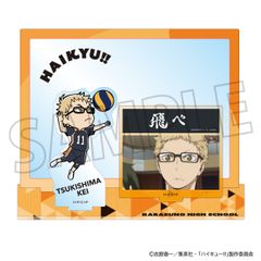 ハイキュー 月島蛍 缶バッジ アクリルバッジ セット ポストカード