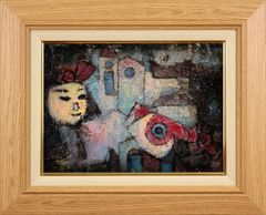 真作　小野重治郎『雲竜富士』龍　油彩画　絵画　昭和57年　F10 真作小野重治郎『雲竜富士』龍油彩画絵画昭和57年F10
