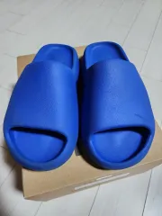アディダス　イージースライド　アズール　新品未使用　27.5 2025年最新】adidas yeezy slide azureの人気アイテム - メルカリ