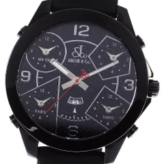 2024年最新】ジェイコブ JACOB＆CO FIVE TIME ZONE 47mm JC-1D 腕時計 ...
