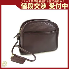  コーチ ショルダーバッグ 9017 ダークブラウン 中古