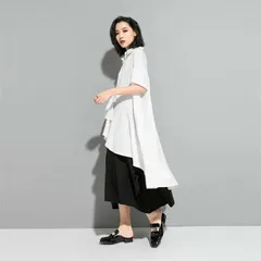 2025年最新】アシンメトリーティアードブラウス[の人気アイテム