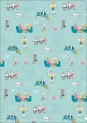 【中古】クリアファイル HERO OFF TIME ゆるパレット A4クリアファイル 「TIGER ＆ BUNNY」