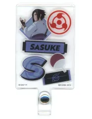【中古】キーホルダー うちはサスケ ストラップホルダーチャーム 「一番くじ NARUTO-ナルト- 疾風伝 心を写す赤き瞳」 F賞