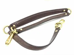 ■美品■ COACH コーチ レザー バッグ用 ショルダーストラップ 肩掛け用 斜め掛け用 メンズ レディース ブラウン系 BL2083