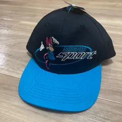 ヴィンテージ 90年代 ミニーマウス スポーツハット ディズニー レア ティールレッド