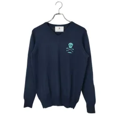 即完売　美品　マークアンドロナ　MARK＆LONA クルーニット　セーター　50 即完売 美品 マークアンドロナ MARK＆LONA クルーニット