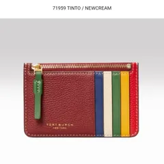 TORY BURCH カードケース 71959 TINTO / NEWCREAM