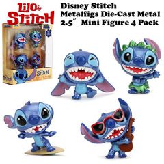 METALFIGS Diecast Figure DISNEY STITCH 4-Pack【スティッチ