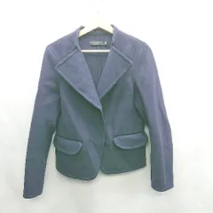 ◇ UNIQLO ユニクロ +J 長袖 ジャケット サイズM ネイビー系 レディース E  【1406050080600】