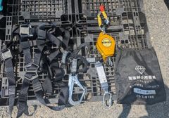 墜落製止用器具ハーネスセット＋落下防止装置（長さ5m）のセット
