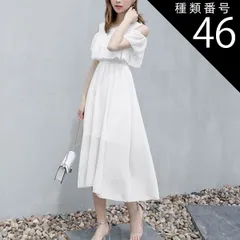 種類46：ブルーフラワー/2XL オフショル フレア ワンピース フレアワンピース 膝下 ロング ロング丈 袖なし ノースリーブ オフショルダー オフショル フレア Aライン フリル ハイウエスト かわいい 大人可愛い きれいめ シンプル カジュアル 大人 上