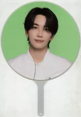 SEVENTEEN イルコン+ペンミ うちわ ジョンハン SEVENTEEN JEONGHAN ジョンハン ペンミ LOVE日本 うちわ - メルカリ