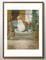 11215チャイルド ハッサム In The Sun A3 サイズ ポスター アート おしゃれ 絵画 インテリア 北欧 イラスト マット紙 艶消し アートパネル 額 フレーム デザイン 壁掛け ギフト 新築祝い ディスプレイ 