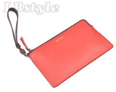 ポールスミス　財布　paulsmith　カードケース　ポール・スミス　ポーチ　ポールスミス　Cバインディング牛革　カードケース　チェーン付き　財布　ポーチ　ポールスミス