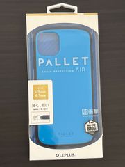【未開封】LEPLUS　iPhone 11 Pro Max 超軽量・極薄・耐衝撃ハイブリッドケース「PALLET AIR」 スカイブルー