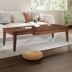 エコスタイルオーキタ家具 リビングテーブル ローテーブル ウォールナット無垢材 d1315