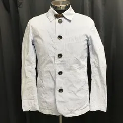 SHIPS JET BLUE【シップスジェットブルー】 チンベルト/シャツジャケット 【メンズM/青/ストライプ柄/blue】アウター/ブルゾン/Jacket/Jumper◆BJ014-fのサムネイル