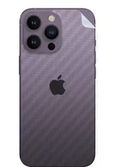 【4枚セット】iPhone 14 Pro Max 用 背面フィルム カーボンスキンシール iPhone14 Pro Max 用 炭素繊維フィルム iPhone14Pro Max 用 背面保護フィルム アイフォン14 ProMax用バックフィルム ソ