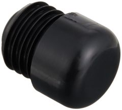 【新着商品】ブラック 内径17-18mm ナイロン 2個セット バーエンド 204-110 キジマ(Kijima)