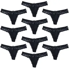 【10枚セット】総レースTバックショーツ レディース セクシー まとめ買い 上品 大人可愛い 下着 透け感 ランジェリー お得な選べるカラー 黒 白 赤 紫 青 rt-039
