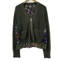 最終値下げ sacai カーディガン 23-02956M 超美品 - メルカリ