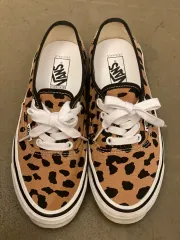 新品未使用 レア ワコマリア 28 WackoMariaオーセンティック 茶色 8月27日発売【WACKO MARIA x Vault by Vans Authentic】チーター