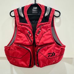 ダイワ バリアテック ショートベスト DV-3021 レッド L - メルカリ