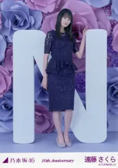 乃木坂46 2022年2月ランダム生写真 遠藤さくら 10周年記念A N